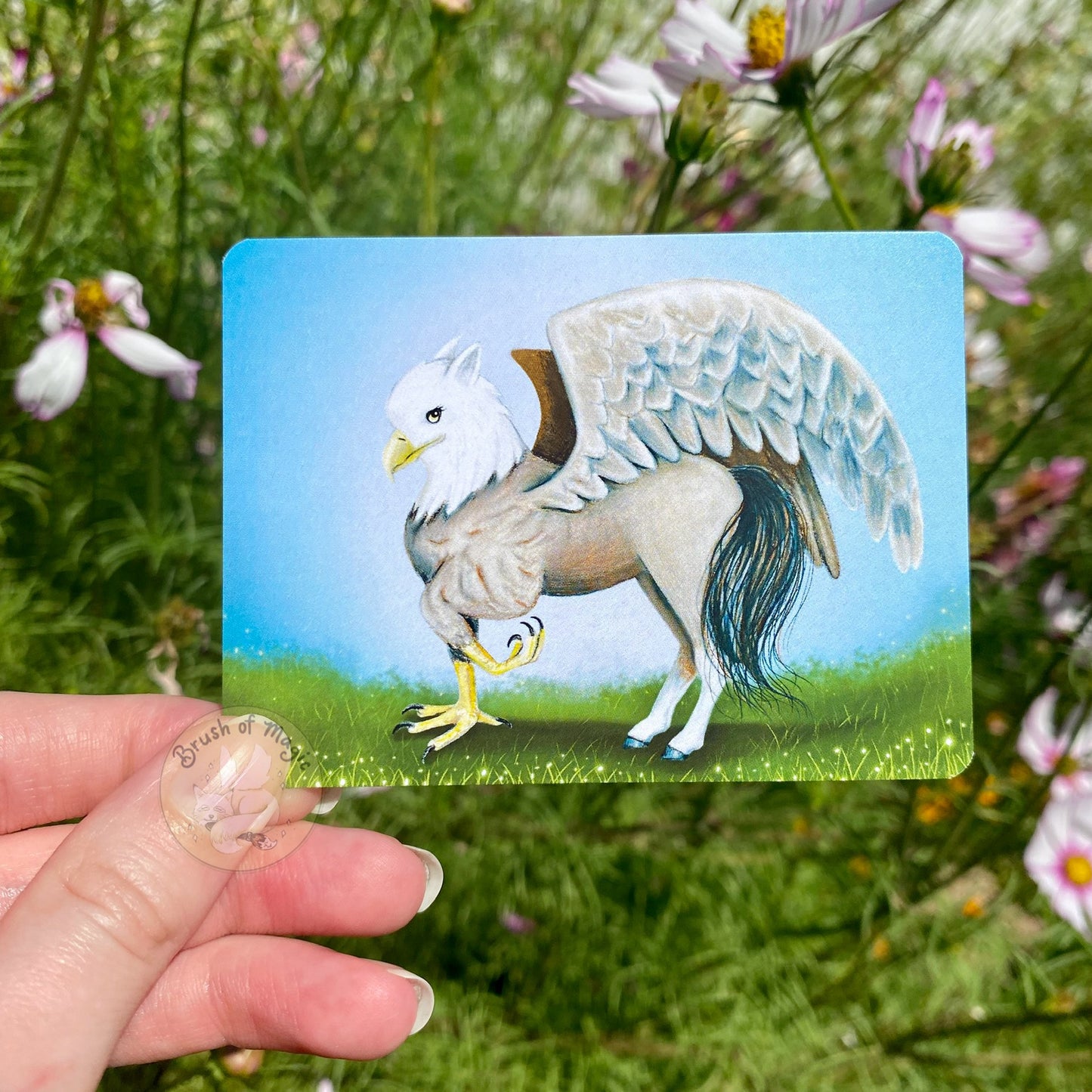 Mythical Creatures Majestic Hippogriff Trading Card