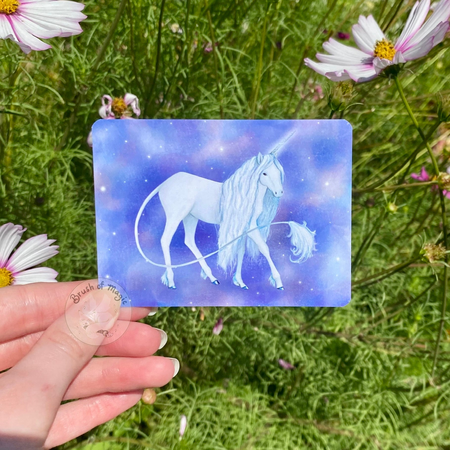 Mythical Creatures Mystical Unicorn Trading Card