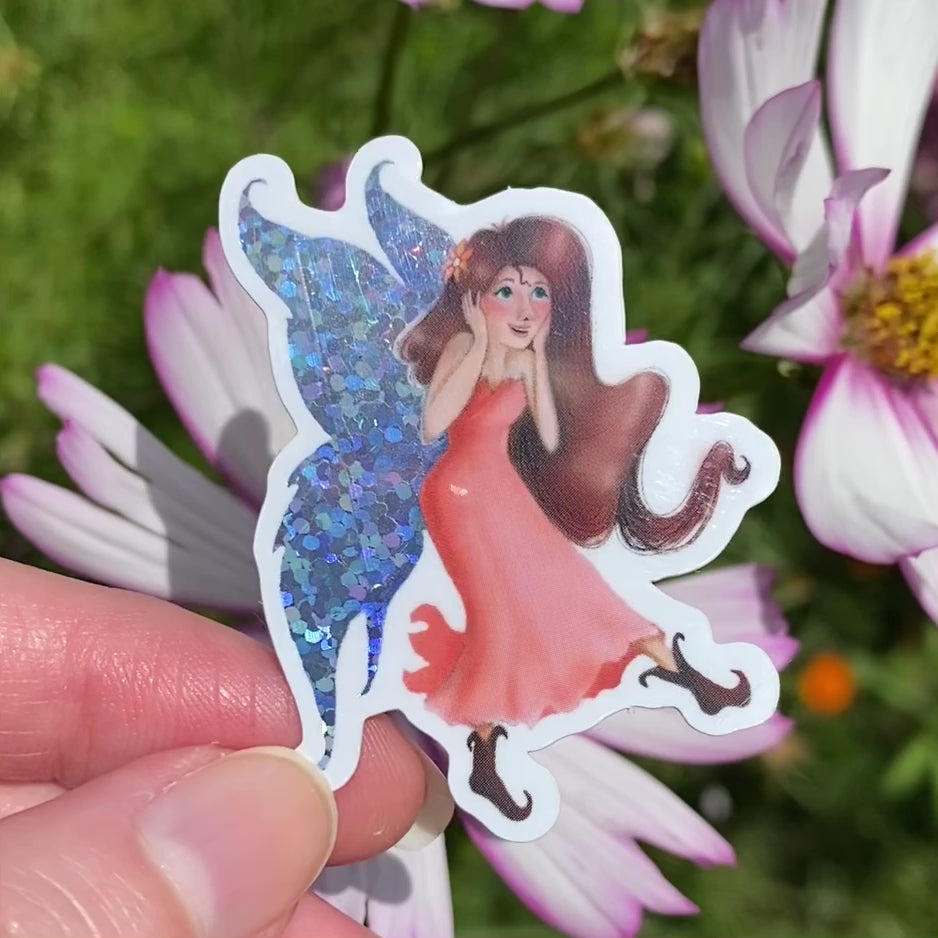 Brush of Magic Willow Fairy Glitter Wings Video